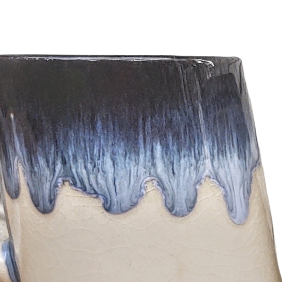 Vintage Slanted Crooked Coffee Mugs Grandma Grandpa - Picture 5 of 7